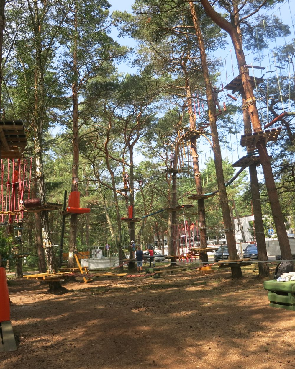 Galeria: Park linowy w Dźwirzynie